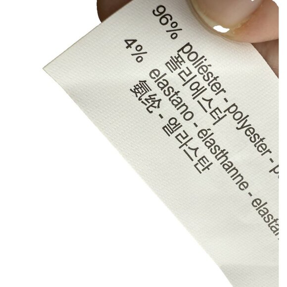 Zara Trafaluc Size Medium Blue Floral Sequin T-Shirt Blouse - Picture 8 of 8